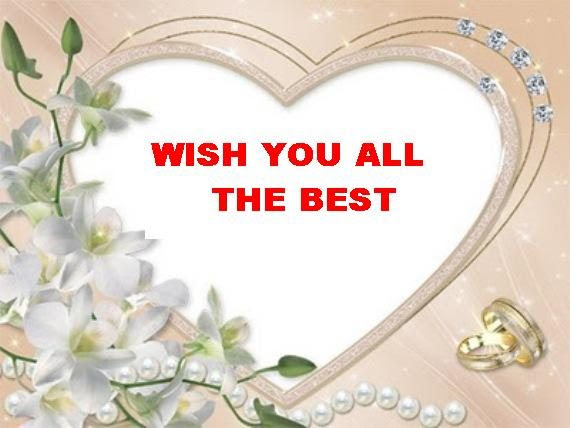 Wish you all best