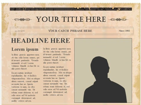 Free Newspaper Template Png Download Free Newspaper Template Png Png Images Free Cliparts On Clipart Library