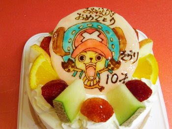 焼き菓子や どんぐり どんぐりさんのブログ チョッパーのお誕生日ケーキ