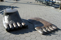 NYC - Battery Park City: Nelson A. Rockefeller...