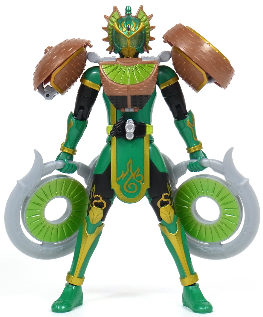 仮面ライダー鎧武 アームズチェンジシリーズ Ac03 仮面ライダー龍玄 キウイアームズ レビュー