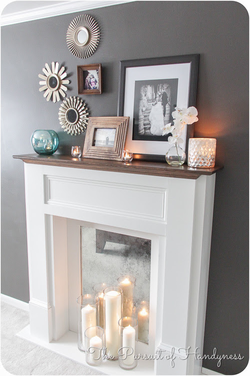 Ana White  DIY Faux Mantle /Fireplace  DIY Projects