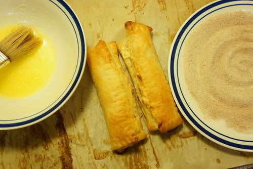 Cheesecake Stuffed Churros
