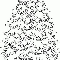 kleurplaten kerstboom kleurplaten kleurplaatnl