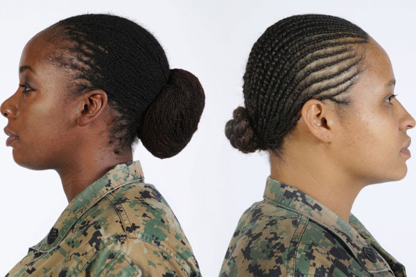 Marine Corps Authorizes Twist and Lock Hairstyles for ...