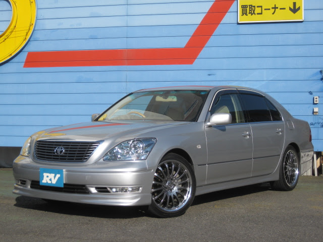 フルエアロ ローダウン １９アルミ ３０後期セルシオ極上車 ハラ自動車