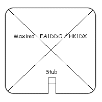 Antena Cubica Balun Ea1ddo Antenas Cubicas Quad Antenna Cubical Quad Quadra Cubica Grafica Cubica 2 Elementos Quad Cubica Ham Radio Antennas Quad Calculator Hf Antenna Beam Antenna Cubex Skymaster Mantis Lightning Bolt