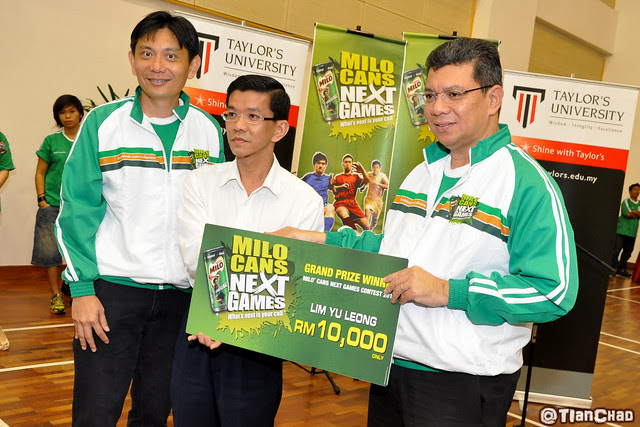 MILO Cans 3-sides Futsal Challenge 2012 Launch @ Taylor's Lakeside