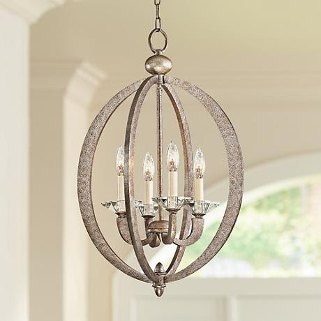 Forum Gold 4-Light 16 3/4" Wide Chandelier