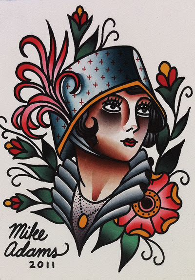 Mike Adams on Happy Birthday To Mike Adams  Ff Mikeadamstattoo Painted Her Last