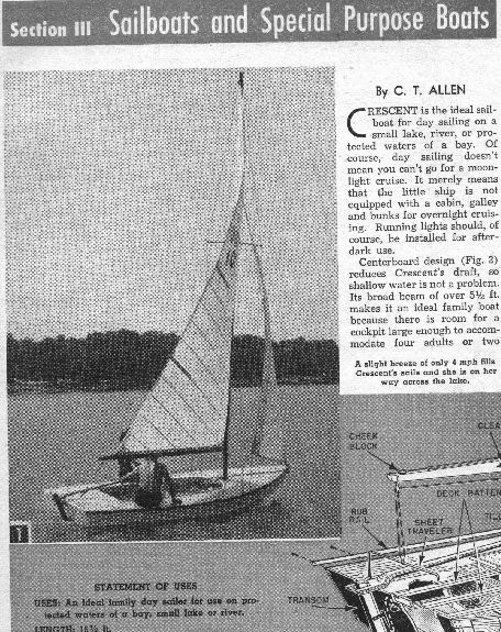 Sailboat Plans