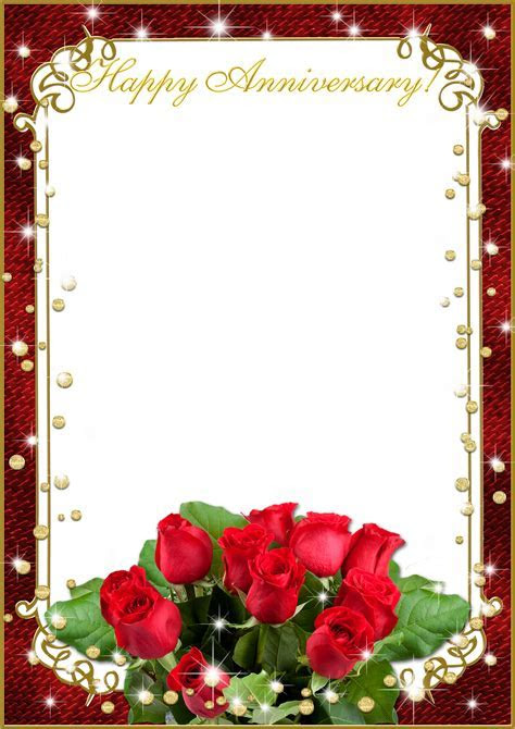 Wedding Frame Png With Flower Love