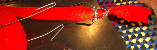 strip fed through reel aid