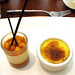 circles brulee and apple compote thing