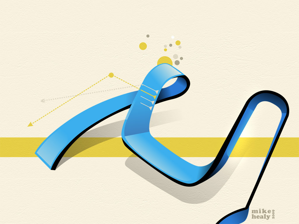 Ribbon Wallpaper