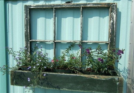 Frosted window panes