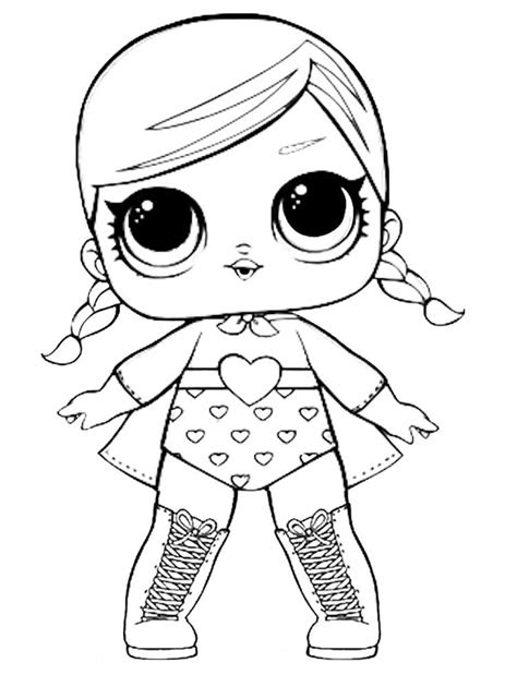 Webfree lol surprise doll coloring pages black and white printable. lol surprise dolls coloring pages free printable coloring page