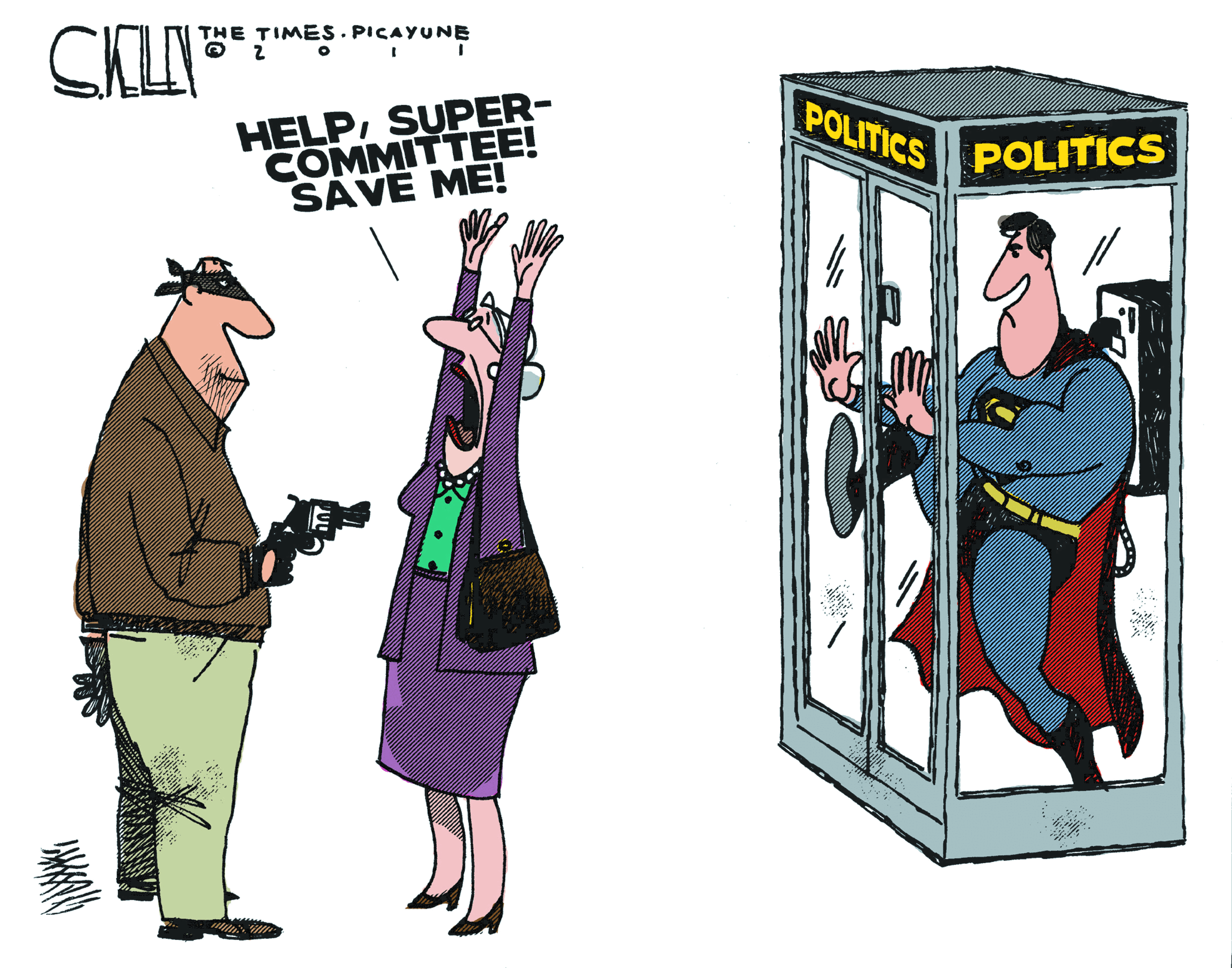 Cartoon by John  Darkow