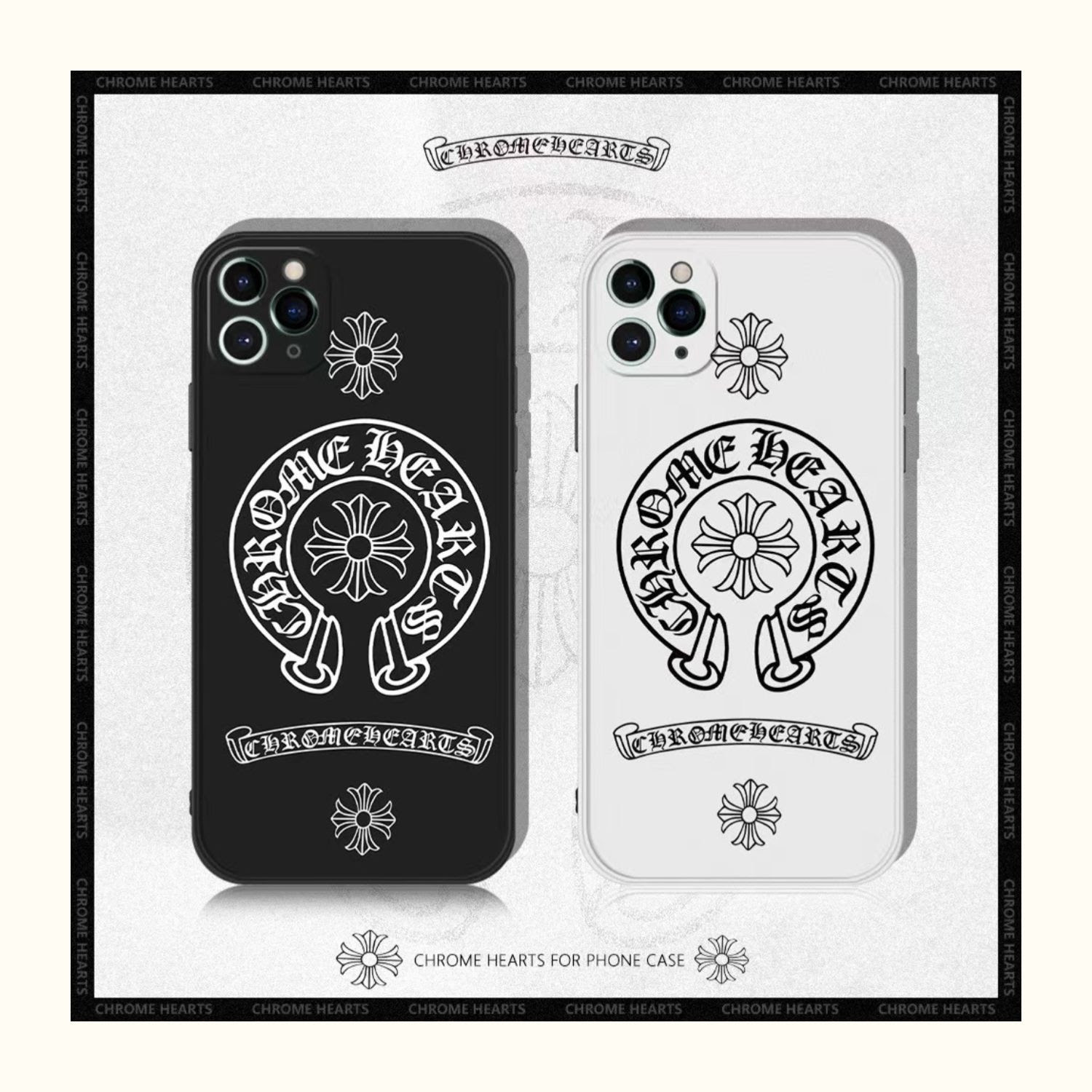 クロムハーツ Iphone 12pro Max 12ケース 男女兼用 Chrome Hearts アイフォン12pro 12miniカバー オシャレ
