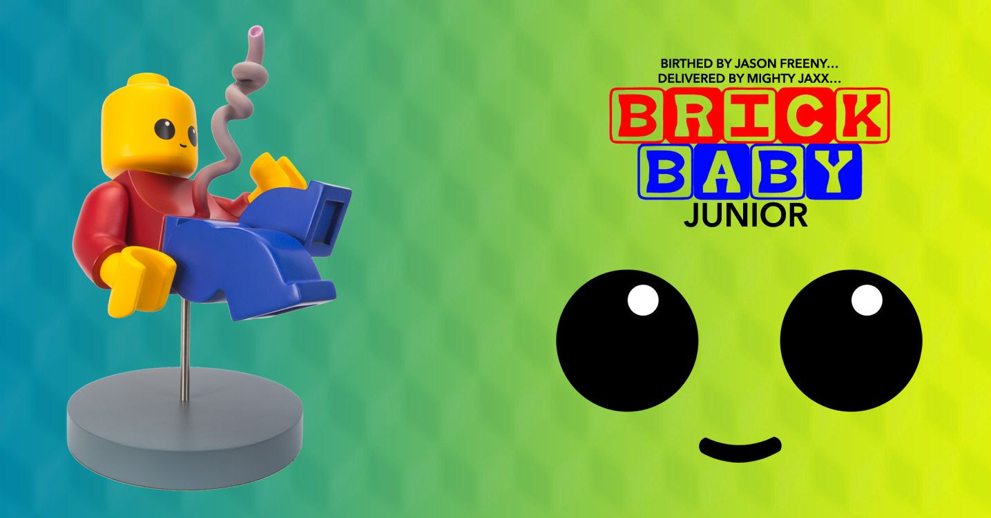 Jason Freeny's "Brick Baby Junior" from Mighty Jaxx!
