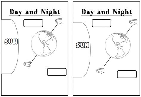 Worksheets, games, and lesson plans. 13 best images of day vs night worksheet day and night time
