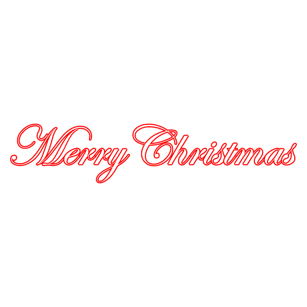 おしゃれでかわいいメリークリスマス文字の無料イラスト 商用フリー オイデ43