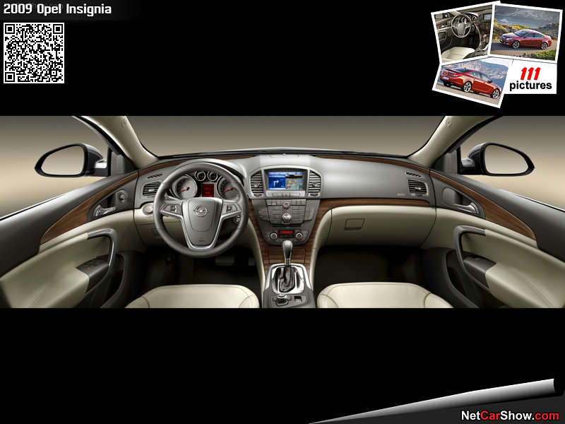 Opel Insignia - Interior, 2009