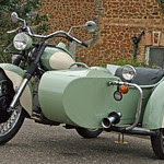 Vintage Motorcycle With Sidecar (front) | Flickr - Photo Sharing!