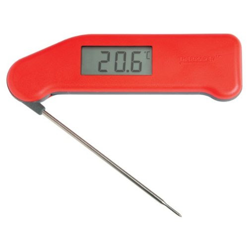 SuperFast Thermapen - professional food thermometer in red