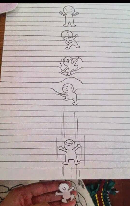 Amazing Drawings On Lined Paper