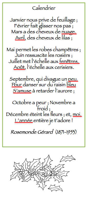 Des Poesies Pour La Nouvelle Annee A Cartable Ouvert