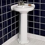 Gaston Corner Pedestal Sink - 4