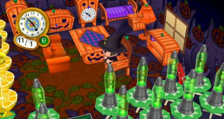 どうぶつの森 ハロウィン 水無月ばけらのえび日記