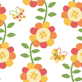 心に強く訴える蝶 壁紙 イラスト 花の画像