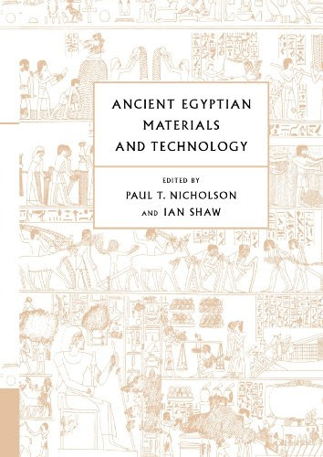 Ancient Egyptian Materials and TechnologyFrom Cambridge University Press