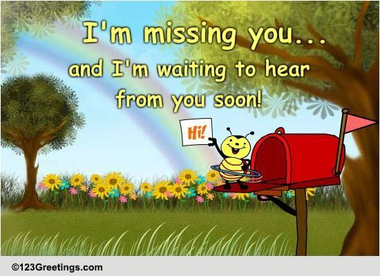 Hey! Long Time No Hear! Free Miss You eCards, Greeting 