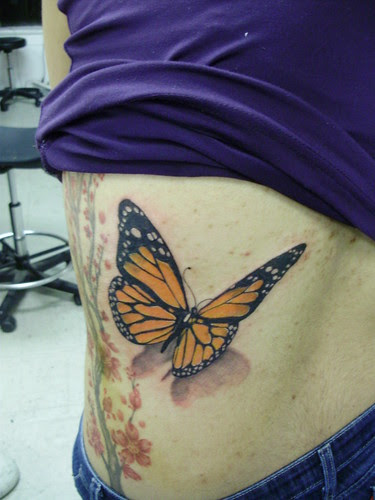 monarch tattoo. pasadenatattoo