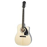 Epiphone AJ-100CE Jumbo Acoustic-Electric Guitar, Passive, Natural