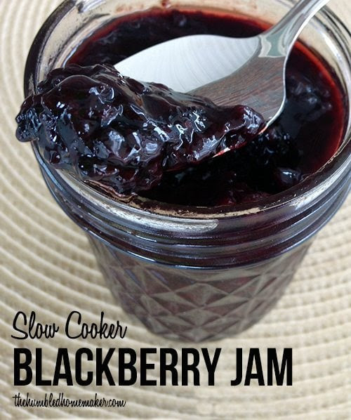 Slow Cooker Blackberry Jam