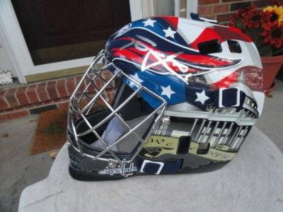 Tomas Vokoun Signed F/s Washington Capitals Goalie Mask - Autographed NHL Helmets and Masks