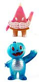 "Strawberry Cream" Pie Guy & "Blue Magic" Pumpkin Boy from Super7!!!