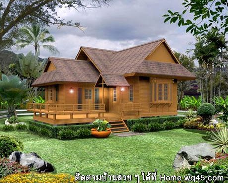 รวมบ้านไม้สวย ๆ 5 แบบที่ได้รับความนิยมอย่างมากๆ ในประเทศ 