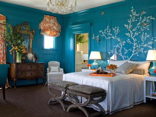 Turq. Bedroom Room
