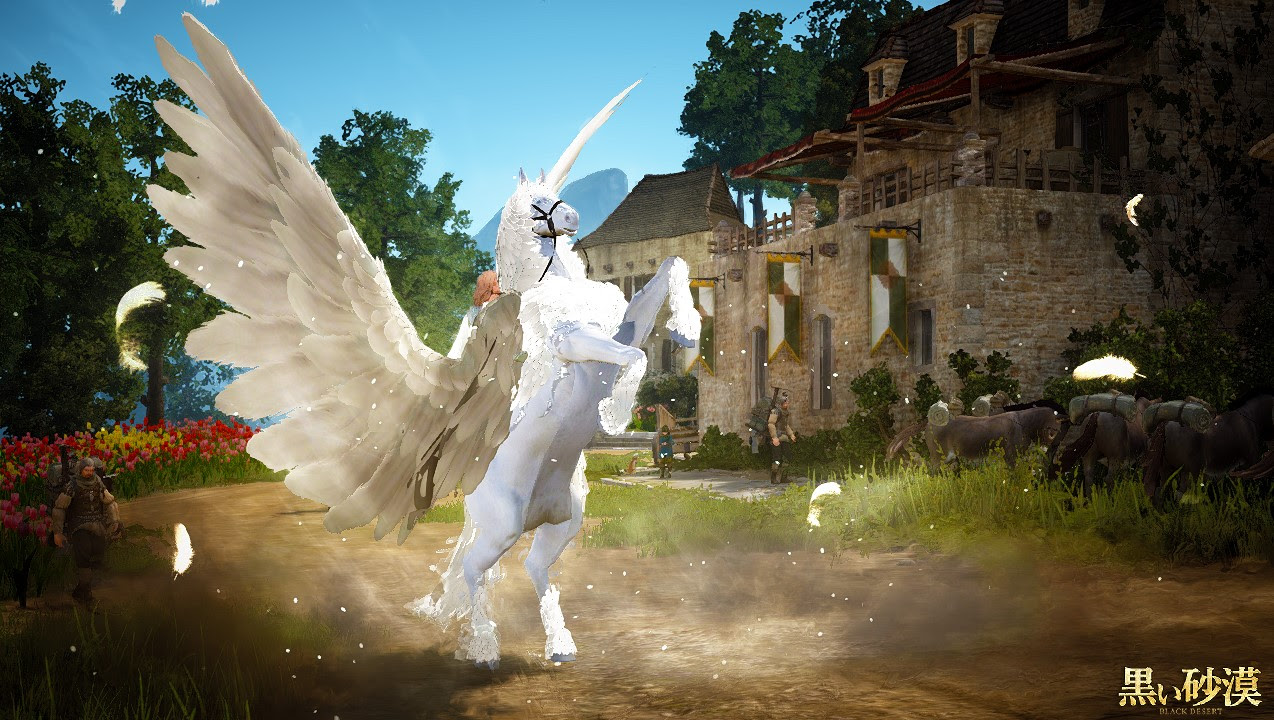 黒い砂漠 アップデート 神樹の宿りし聖域 の カーマスリビア や 9世代馬 を公開 Game Watch