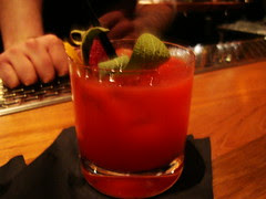 Cachaca-Raspberry-Sage cocktail