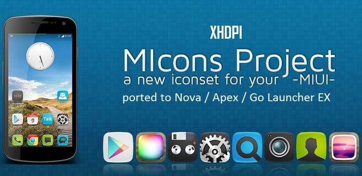 MIcons HD (Nova Apex Go Theme) v2.5 APK