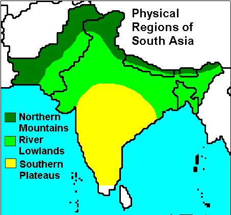 physiographic map of china. physiographic regions