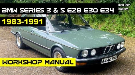 PDF Bmw E30 E28 And E34 Workshop Service Repair Manual