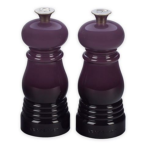 le creuset 2 piece salt and pepper mill se