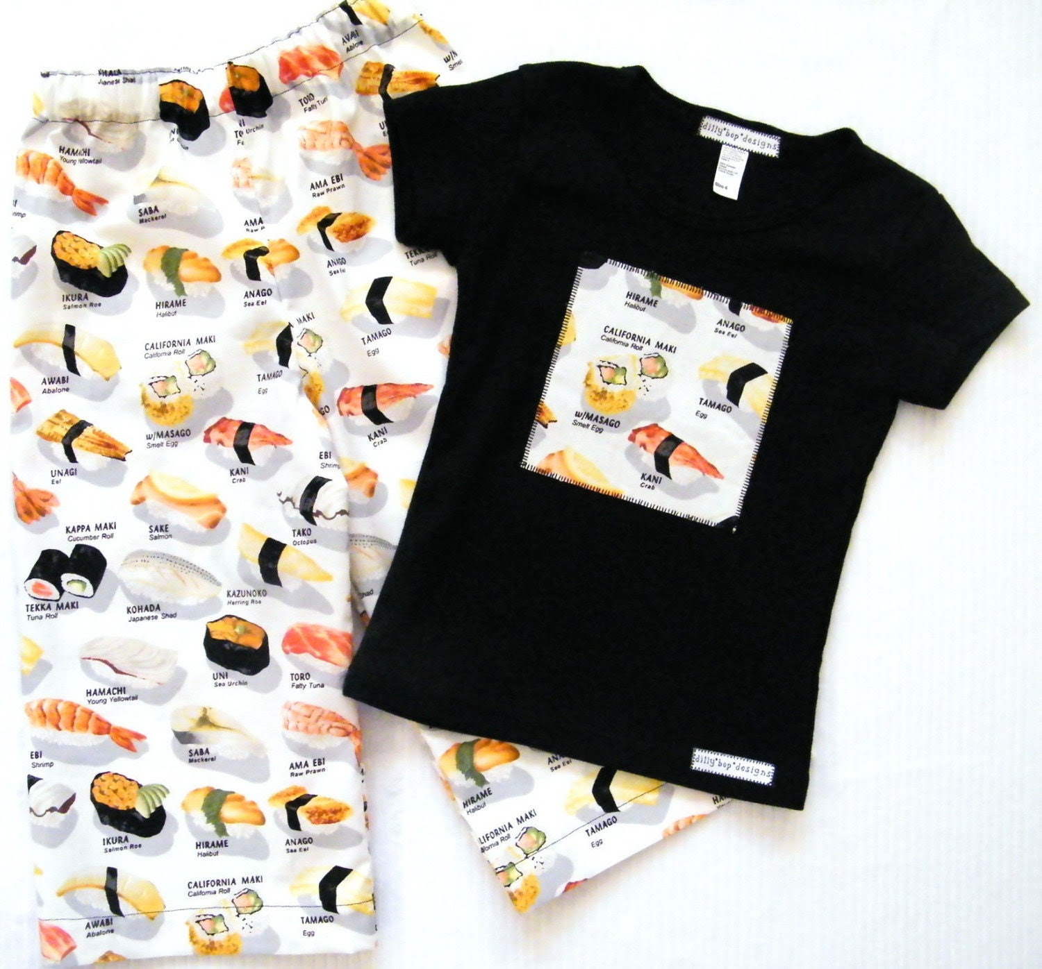 SUSHI SUSHI....Lounge Set for Girls and Boys 3-6 months to 6 Years